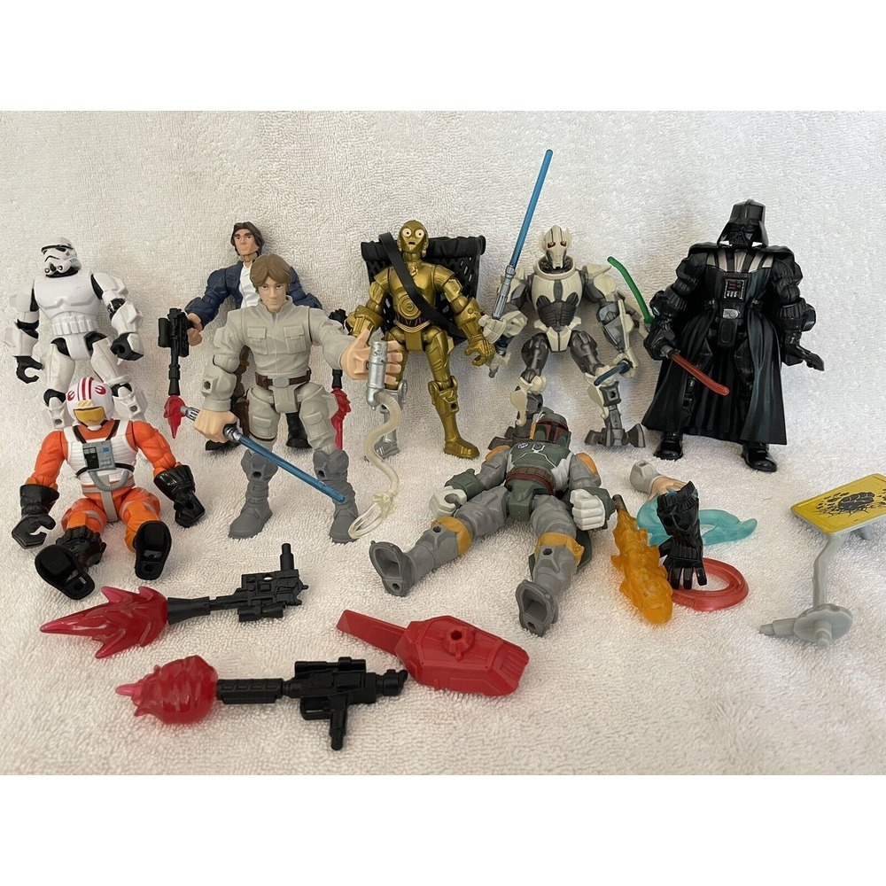star wars figurines Lot‎ Of Figures And Accessories
